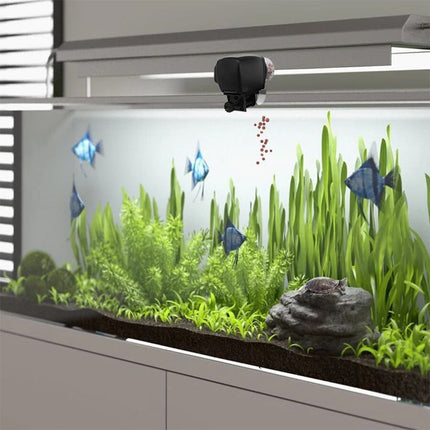 Automatic Aquarium Tank Feeding Timer Digital LCD Auto Fish Food Feeder