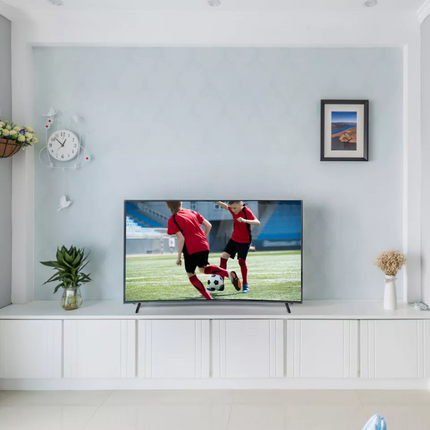 2x TV Stands For 32-55'' TVs Stable Support Easy Installation Durable Reliable