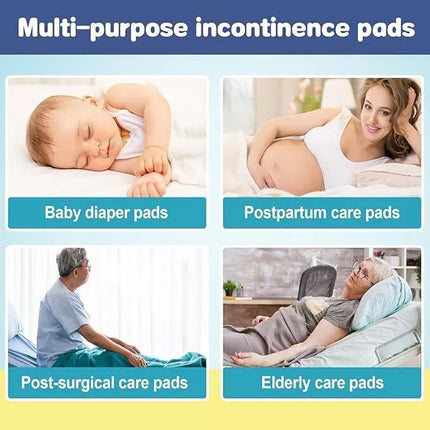 40PK Economy Adult Incontinence Disposable Bed Pads Pee Underpads 60 x 90cm