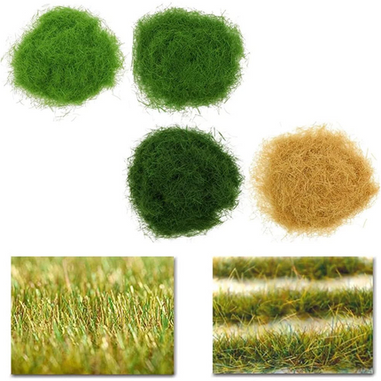 Micro Static Grass W/ Non-Slip Handle Applicator Railway Model Wargame Scenery