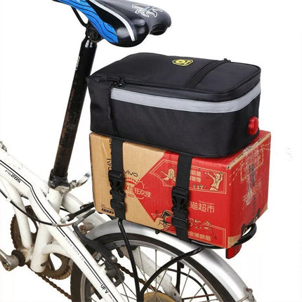 Multi Function Bicycle Bag Bike Rear Seat Carrier Basket Rack Pannier Waterproof