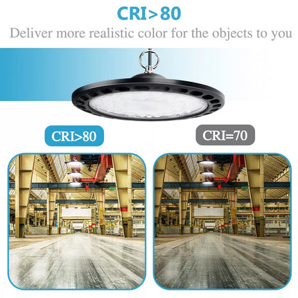 500W UFO LED High Bay Lights Warehouse Industrial Shed Factory Lamps