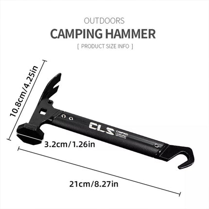 Outdoor Mini Tent Hammer Multifunctional Small Camping Hammer for Outdoor Use
