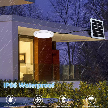 Smart Indoor Solar Ceiling Light Garden Pandent Lamp With Line Corridor Light