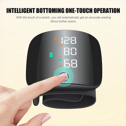 Digital Automatic Arm Blood Pressure Monitor LED Smart Voice Heart Rate Machine