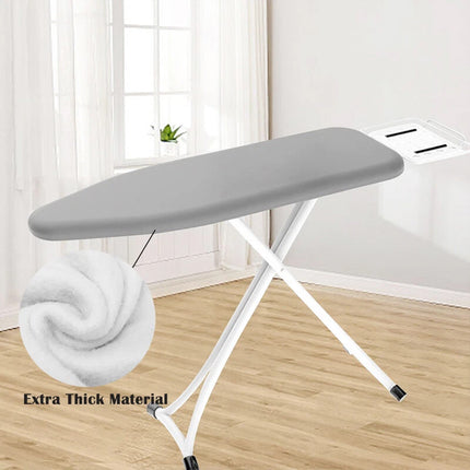 Ultra Thick Ironing Board Cover Heat Retaining Felt Iron Easy Fitted Clevinger Grey