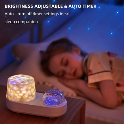16in1 Ocean Starry Projector Galaxy Nebula Night Light for Kids Bedroom Decor
