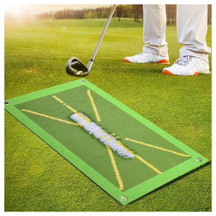 Golf Training Mat for Swing Detection Batting Golfs Aid Game Practice Training T