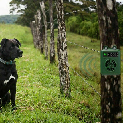 Outdoor Anti Bark Device Ultrasonic Dog Barking Control Stop Repeller Trainer
