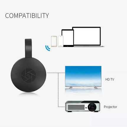 For Chromecast Google Wireless HDMI-Compatible HD Display Media Streaming Video