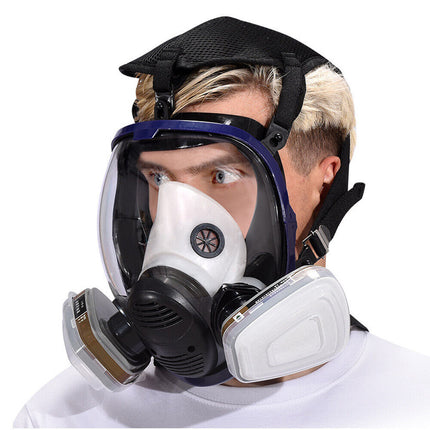 15in1 Respirator Full Face Mask Respirator Paint Chemical Spray Painting Mask