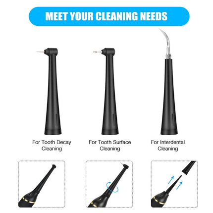 Ultrasonic Tooth Cleaner Teeth Tartar Whitening Set Dental Scaler Plaque Remover