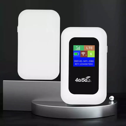 Portable 5G LTE Wireless WiFi Router Mobile Broadband MIFI LCD Hotspot