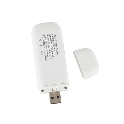 4G LTE Wireless Router WiFi Mobile Broadband Modem USB Dongle Unlocked White