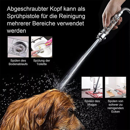 Shower Head,Ionic Shower Head Filter Shower Head for Hard Water 3 Modes Sprayer