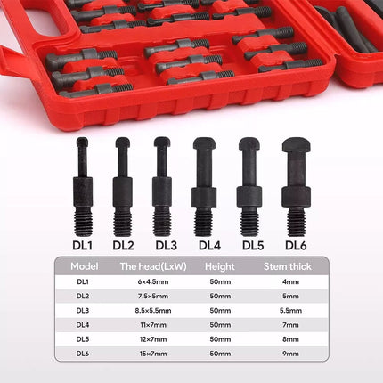 Bearing Disassembly Puller Inner Hole Puller Removal Tool Three-Jaw Puller Set