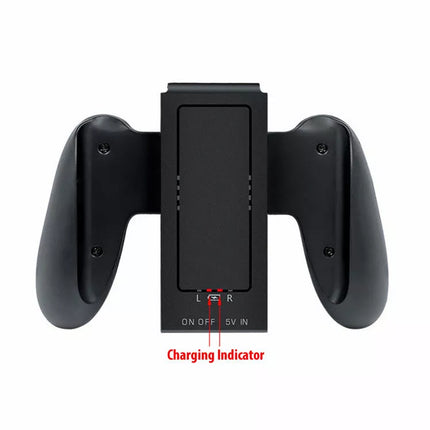 Rechargeable Battery Grip Dock USB Charger For Nintendo Switch Joy Con