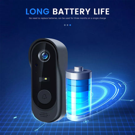 HD Smart Wireless WiFi Video Doorbell Camera Intercom Security Camera Door Bell