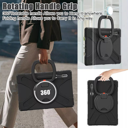 Rotating Shockproof Carry Tablet Case For Samsung Galaxy Tab S9 Ultra S9