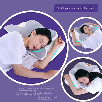 Orthopedic Memory Foam Pillow for Neck Head Shoulder & Back Pain Relief Support