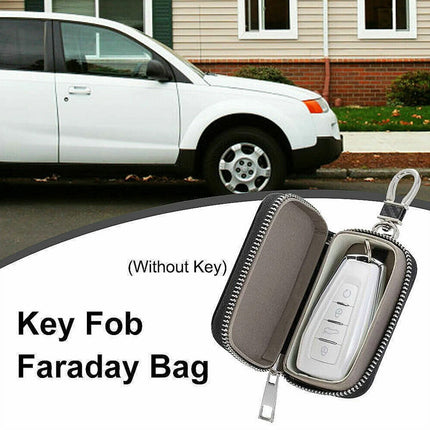 Car Key Faraday Cage Fob Pouch Keyless RFID Blocking Bag Case
