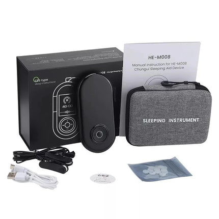 Sleep Aid CES Device With Ear Clips for Insomnia Stress Depression Migraine