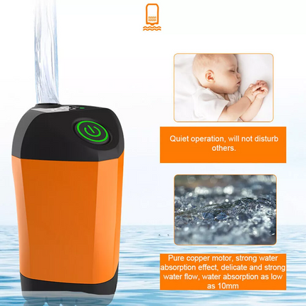 Portable Outdoor Camping Shower Pump with Intelligent Digital Display Electric