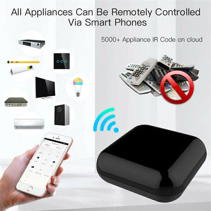 WiFi RF+IR Remote Controller RF Appliances Tuya/Smart Life App Voice Control