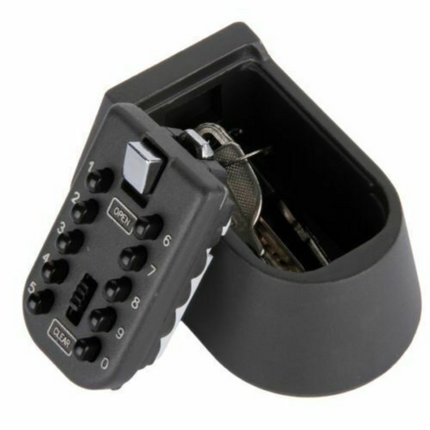 Outdoor Wall Mount Spare Key Safe Box Lock Holder Water Weather Proof