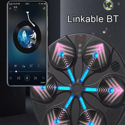 Smart Punching Boxing Training Pad Electronic Music Machine Home Wall Target