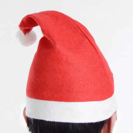 20X Adult Santa Hat Christmas Cap Costume Xmas Party Wear Costume Claus Gift