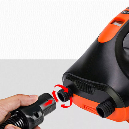 20PSI 12V Dual Stage Electric Air Pump for Inflatable Boat SUP High Pressure