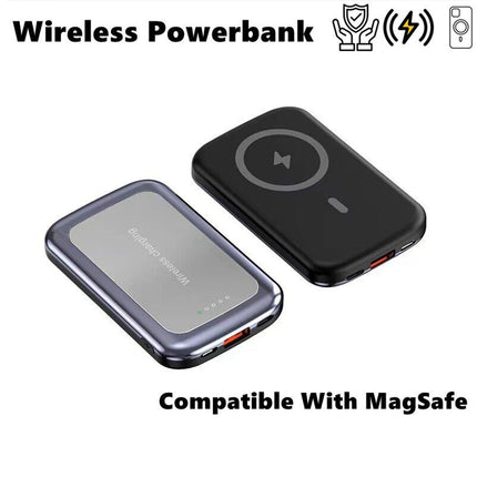 Magnetic Power Bank Wireless Battery Charger For iPhone 14 13 12 Pro Max MagSafe