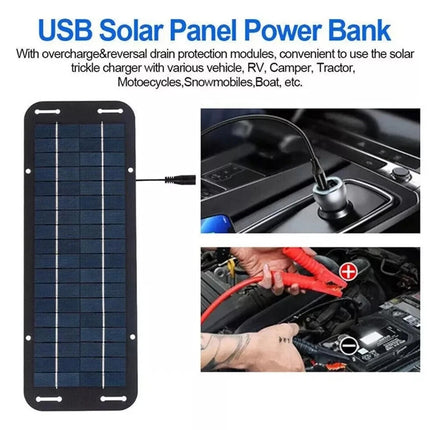 60W Solar Panel 12V olt Trickle Battery Charger For Caravan Car Van Boat Kit