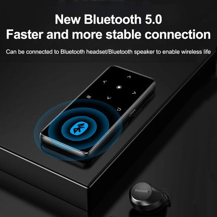 Portable Bluetooth MP3 MP4 Player HIFI Video Music Player Sport FM Radio Recorder