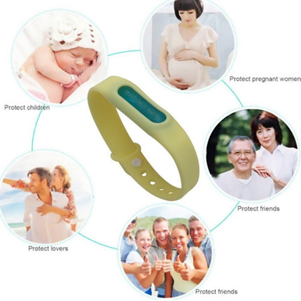 5PCS Anti Mosquito Bug Repellent Wrist Band Bracelet Insect Lock Means