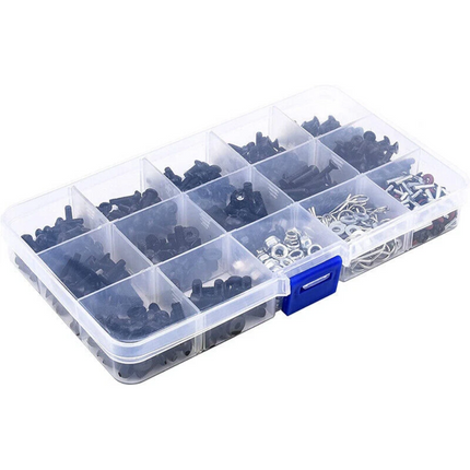 500PCS/Set RC Screws Box Repair Tool Kit for 1/10 HSP RC Car DIY Accessories