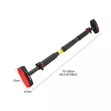 Pull Up Bar Chin Up Bar 70-100cm Adjustable Push Up Bar Doorway Wall Gym Frame