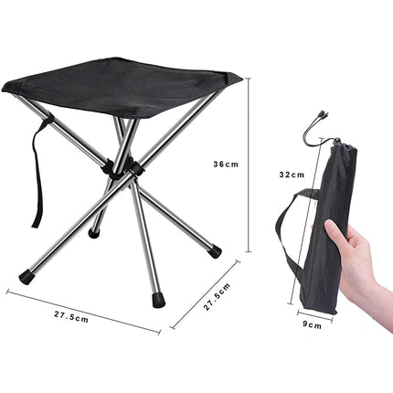 Portable Folding Stool Outdoor Fishing Camping Picnic Fishing Beach