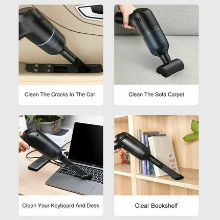 8000Pa Car Vacuum Cleaner Portable Cordless Handheld Rechargeable Wet Dry Duster