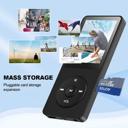 MP3 Player with Bluetooth 5.0 Portable Digital Lossless Music MP3 MP4 Player