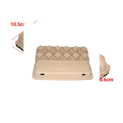 100 X Egg Cartons Each Holds12 Eggs Full Durable Dozen New Carton Brown Storage