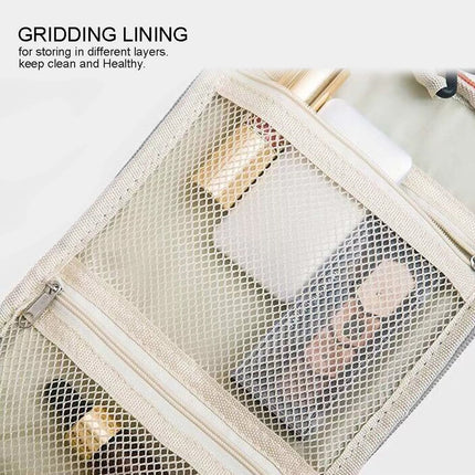 Hanging Toiletry Bag Large Kit Folding Makeup Organizer for Men & Women Travel