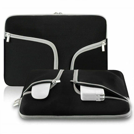 Laptop Sleeve Handle Carry Case Bag For MacBook 17''inch Notebook Samsung Black