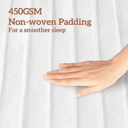 Plush Electric Blanket Fully-Fitted Washable Winter Warm Underlay Double(137x193cm)