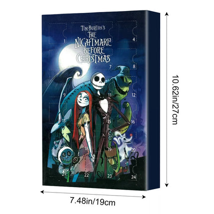Halloween Horror Movie Figures Advent Calendar 24 Days Countdown Calendar Gift C#