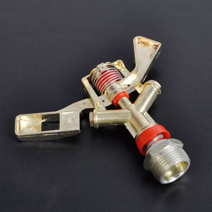 5x 360° Adjustable Impact Sprinkler Spray Lawn Large Area Water Irrigation Tool
