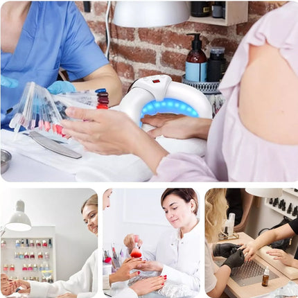 Foldable Onychomycosis Toes Nail Toenails &Fingernail Fungus Polish Curing Light