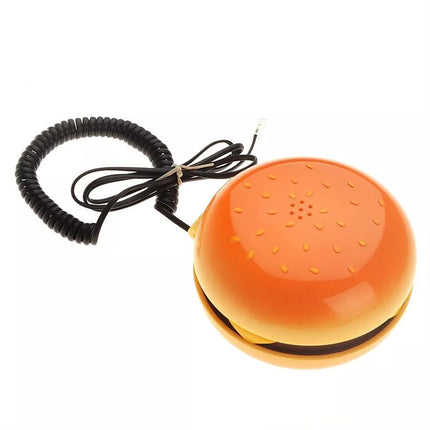Analog Juno Hamburger Telephone Cheeseburger Burger Home Desktop Corded Phone