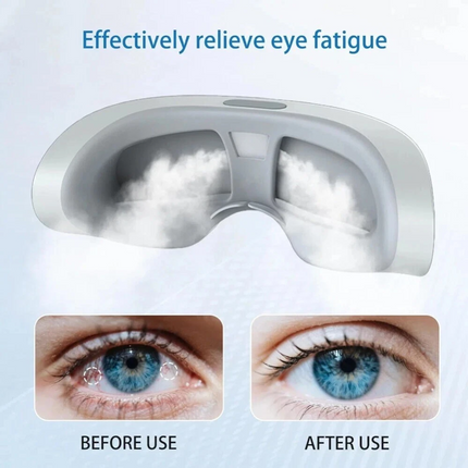 Steam Therapy Mask, Smart Hot Steam Eye Mask for Dark Circles Dry Eyes Relief